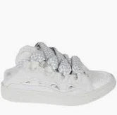 Lanvin slip on white curb sneaker (tried on)
