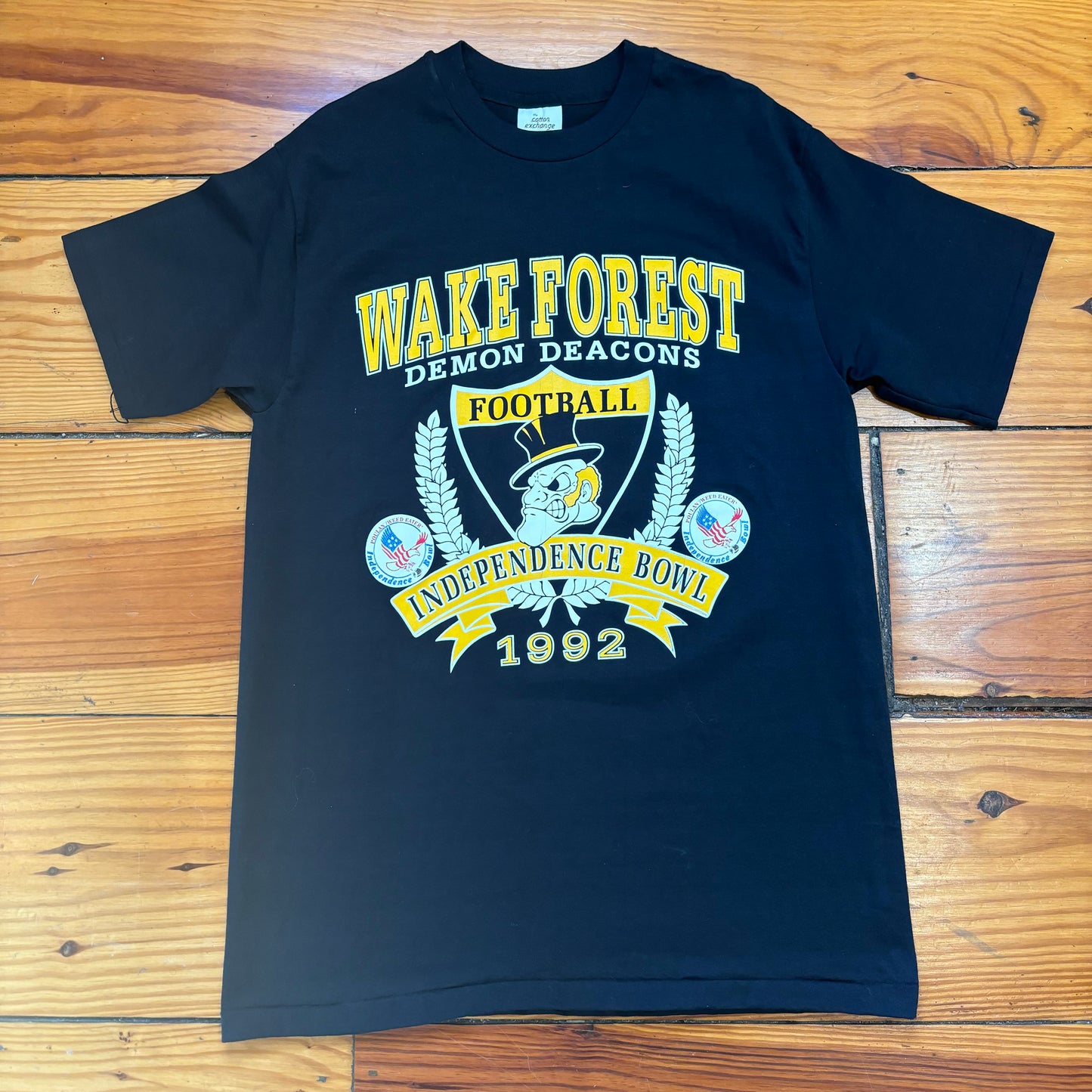 1992 Wake Forest Football Independence Bowl Tee