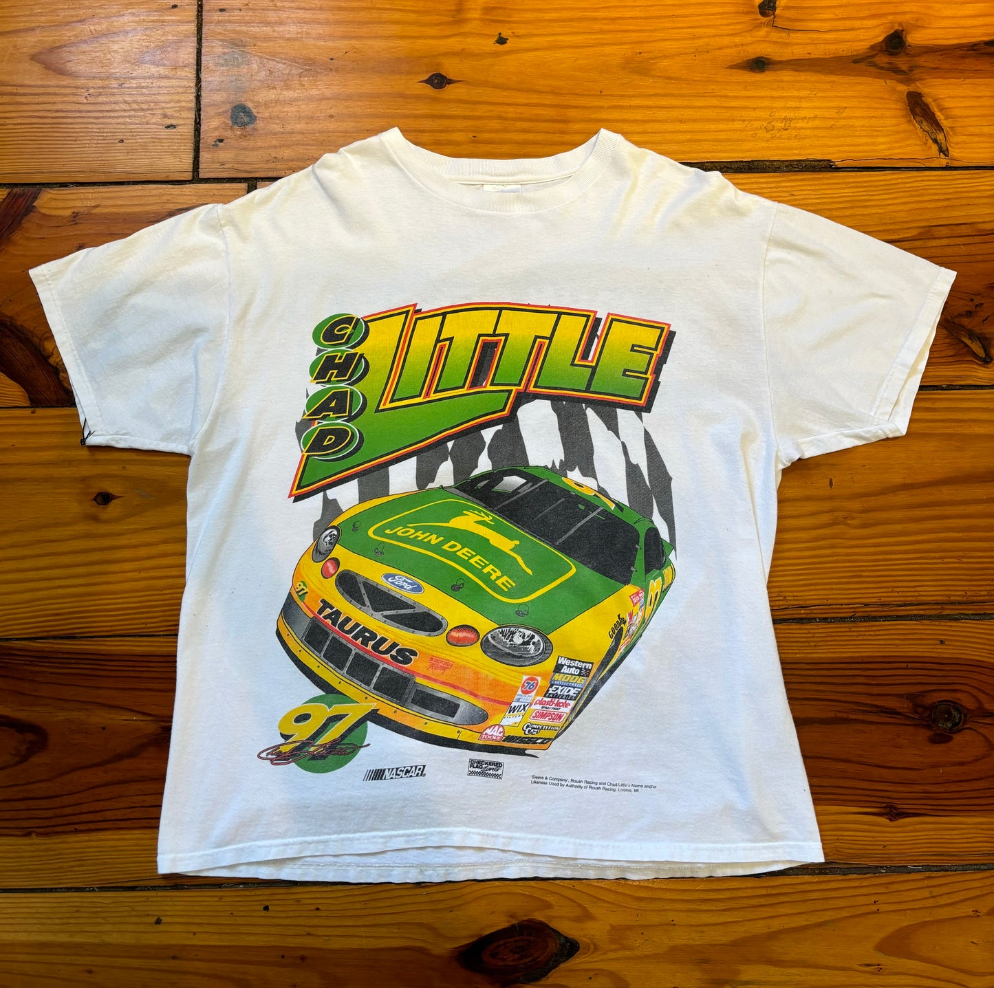 Chad Little John Deere Racing Tee