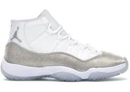 Jordan 11 White Metallic Silver (USED)