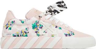 Off White Floral Sneaker pink (USED)