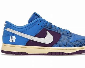 Undefeated Nike dunk low 5 on it vs. AF1