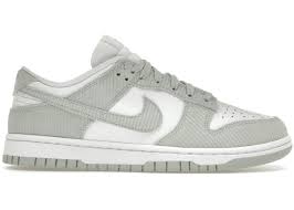 Nike dunk low corduroy light silver